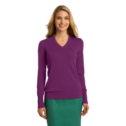 Port Authority Ladies V-Neck Sweater 