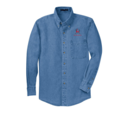Port Authority® Long Sleeve Denim Shirt 