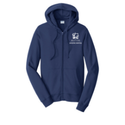 Port & Company® Fan Favorite™ Fleece Full-Zip Hooded Sweatshirt 