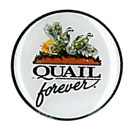 QF-281 Quail Forever Logo Lapel Pin 
