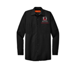 Red Kap® Long Sleeve Industrial Work Shirt 