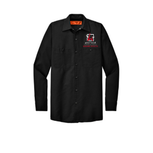 Red Kap® Long Sleeve Industrial Work Shirt 