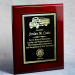 Rosewood Piano Finish Plaque With Plate - AAA - Rosewood Piano Finish Plaque With Plate