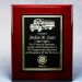 Rosewood Piano Finish Plaque With Plate - AAA - Rosewood Piano Finish Plaque With Plate