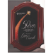 Scalloped Edge Plaque With Floating Acrylic Plate - AAA - Scalloped Edge Plaque With Floating Acrylic Plate