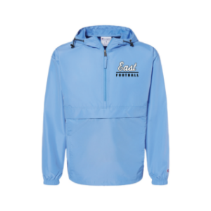 East Football Packable 1/4 Zip Pullover 