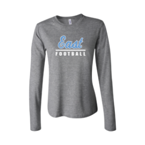 East Football Womens Long Sleeve Tee 