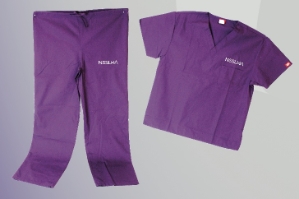 Scrub Tops & Bottoms - Purple 