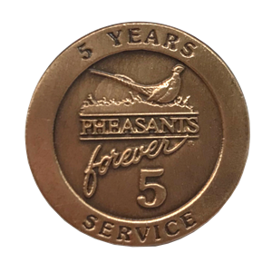 PF-325 5 Year Service Pin-Bronze 