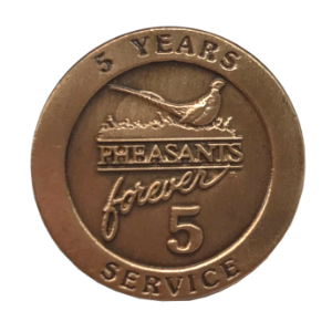 PF-325 5 Year Service Pin 