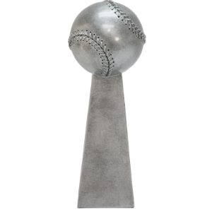 Silver Baseball Sport Tower 