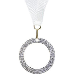 Silver Glitter Medal Series 