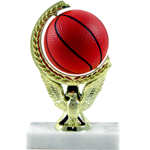 Spinning Squeeze Sports Ball Trophy 