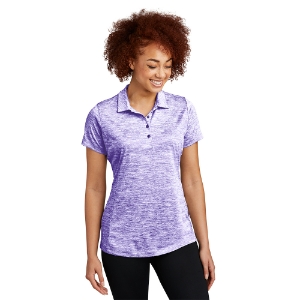Sport-Tek® Ladies PosiCharge® Electric Heather Polo 