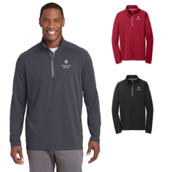 Sport-Tek Sport-Wick Textured 1/4-Zip Pullover 
