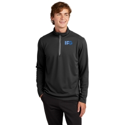 Sport-Tek® Sport-Wick® Textured 1/4-Zip Pullover 