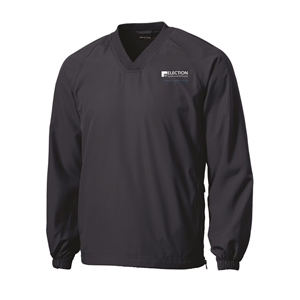Sport-Tek® V-Neck Raglan Wind Shirt - Unisex Sizing 
