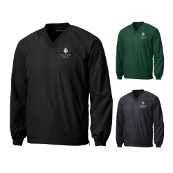 Sport-Tek V-Neck Raglan Wind Shirt 