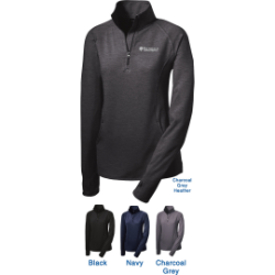 Sport-Tek® Womens Sport-Wick® Stretch 1/4-Zip Pullover 