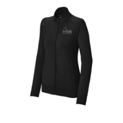 Sport-Tek® Womens Sport-Wick® Stretch Full-Zip Cadet Jacket 