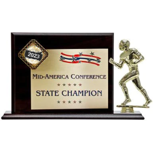 Standup Plaque With Figure 