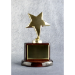 Star Performer Gold Star On Round Rosewood Base - AAA - Star Performer Gold Star On Round Rosewood Base