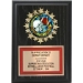 Starburst Medallion Cherry Plaque - AAA - Starburst Medallion Cherry Plaque