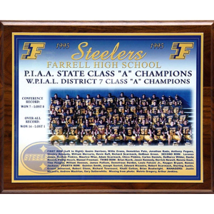 Team Photo Plaque 