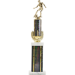 Tri-Wreath Two-Tier Trophy - AAA - Tri-Wreath Two-Tier Trophy