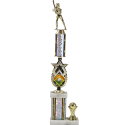 Two-Tier Trophy With Star Riser 