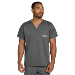 Unisex V Neck Scrub top 