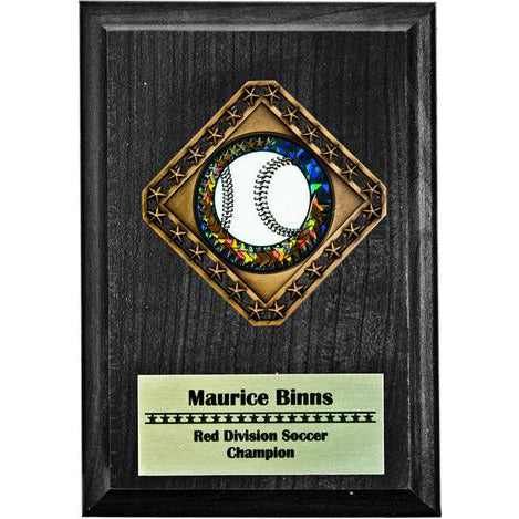 Vertical Medal Plaque 