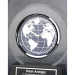 World Face Glass Clock - AAA - World Face Glass Clock