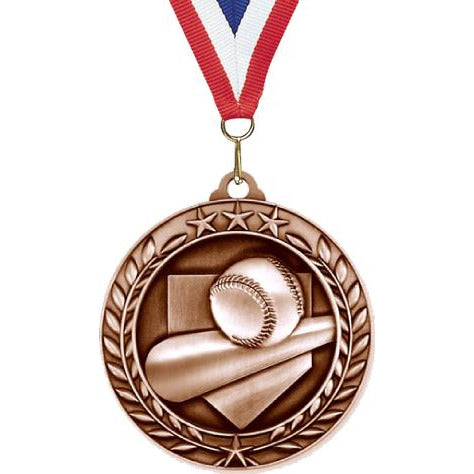 Wreath Antique Medallion - Athletics 