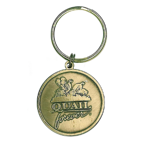 PF-258/QF-258 Brass Logo Key Chain 