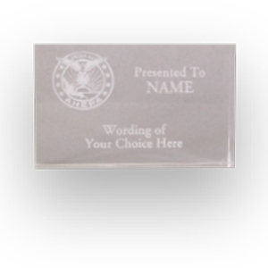 AHEPA - CLEAR ACRYLIC 