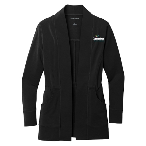 Ladies Microterry Cardigan 