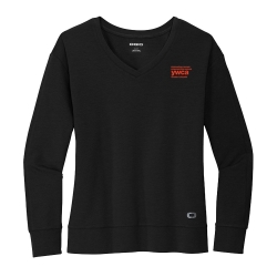 Ladies Luuma Flex Long Sleeve V-Neck 