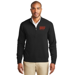Mens Interlock 1/4 Zip Pullover 