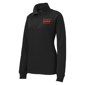 Ladies 3/4 Zip Super Soft Sweatshirt 
